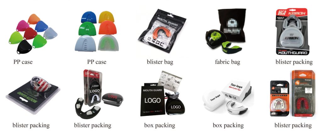 sports mouth guard packaging