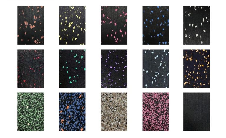 Rubber Gym Flooring Roll Rubber gym flooring roll for heavy home boxing areas and equipment