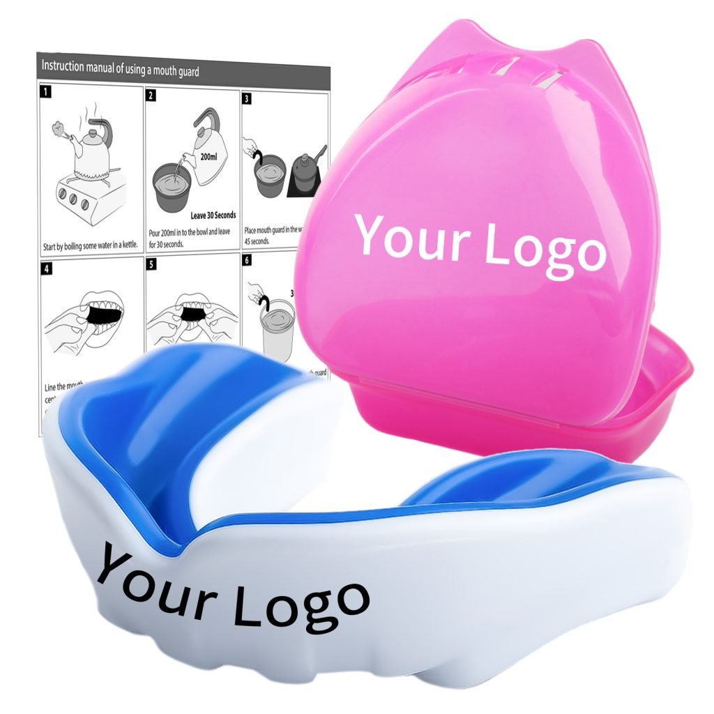 Dual-Layer Gel Sports Mouthguard for High Impact