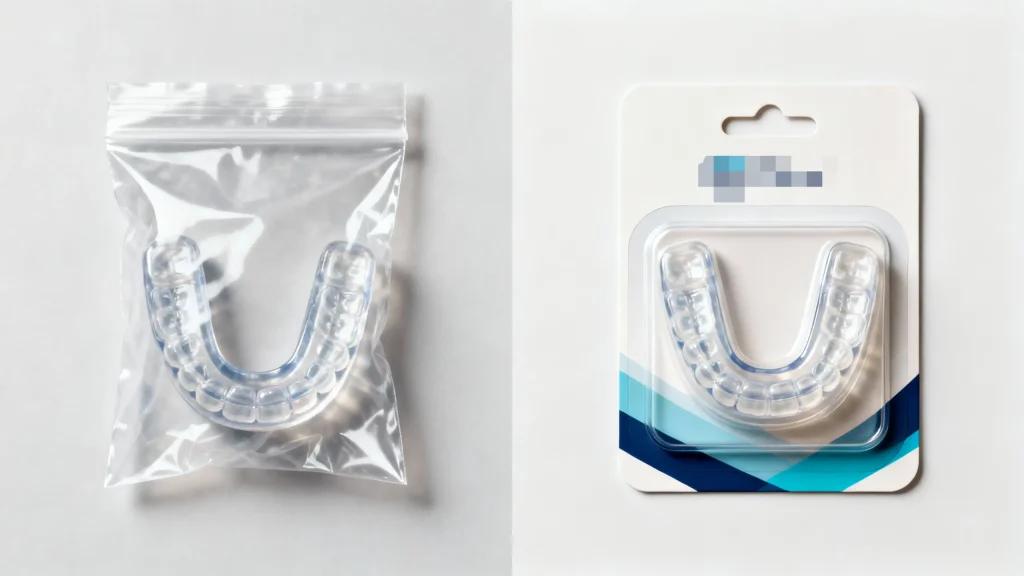 Comparison of dental protective packaging