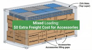 Hidden Cost of Importing Mats How Maximizing Container Loads Saves Freight