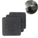 Anti-vibration treadmill mat pads for exercise equipment corner protection